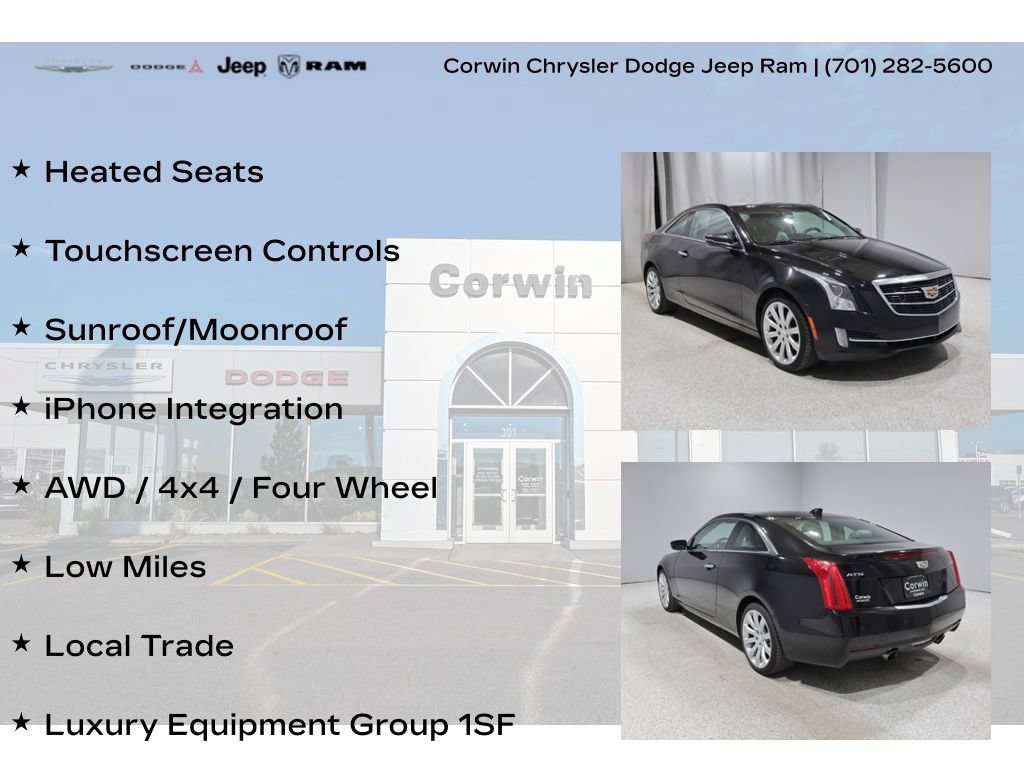 Used 2019 Cadillac ATS Luxury w/ Safety and Security Package AWD/4WD image 8