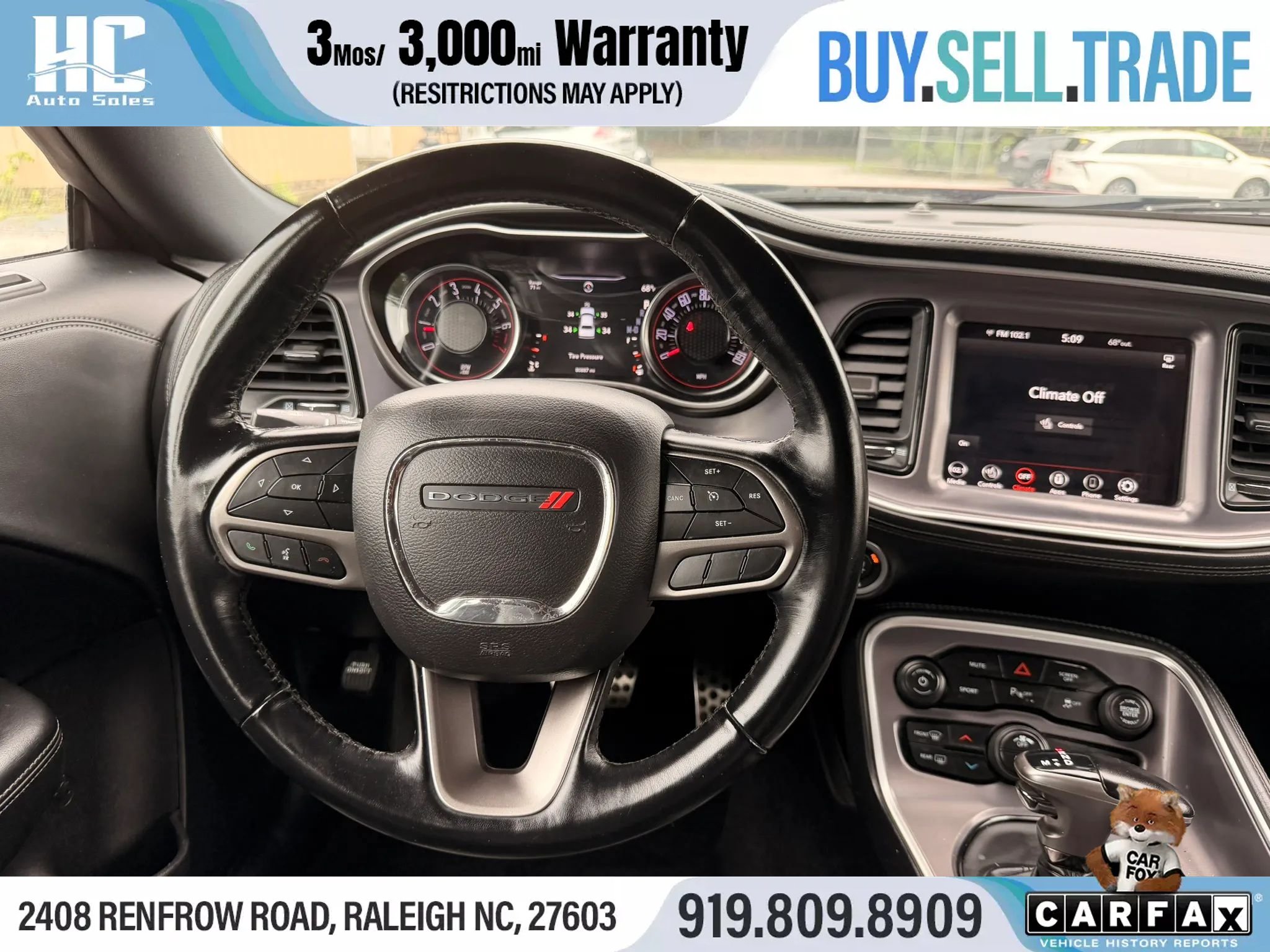 Used 2020 Dodge Challenger SXT w/ Plus Package RWD image 22