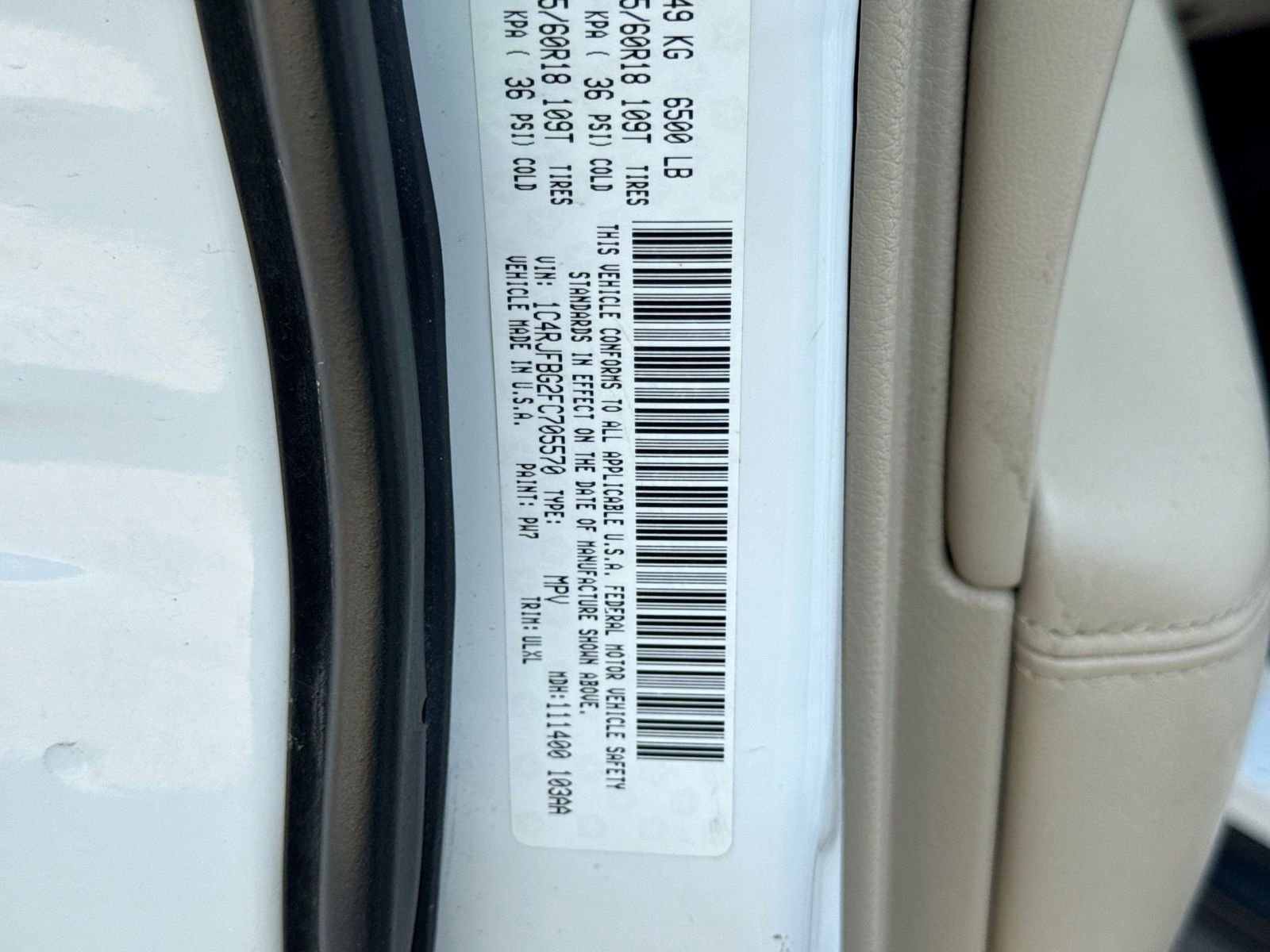 Used 2015 Jeep Grand Cherokee Limited AWD/4WD image 36