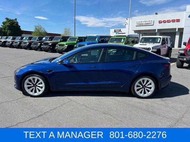 Used 2021 Tesla Model 3 Long Range AWD/4WD image 2