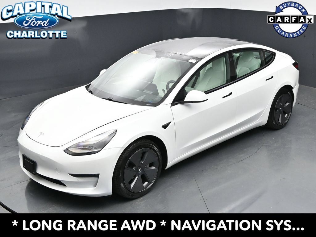 Used 2021 Tesla Model 3 Long Range AWD/4WD image 25
