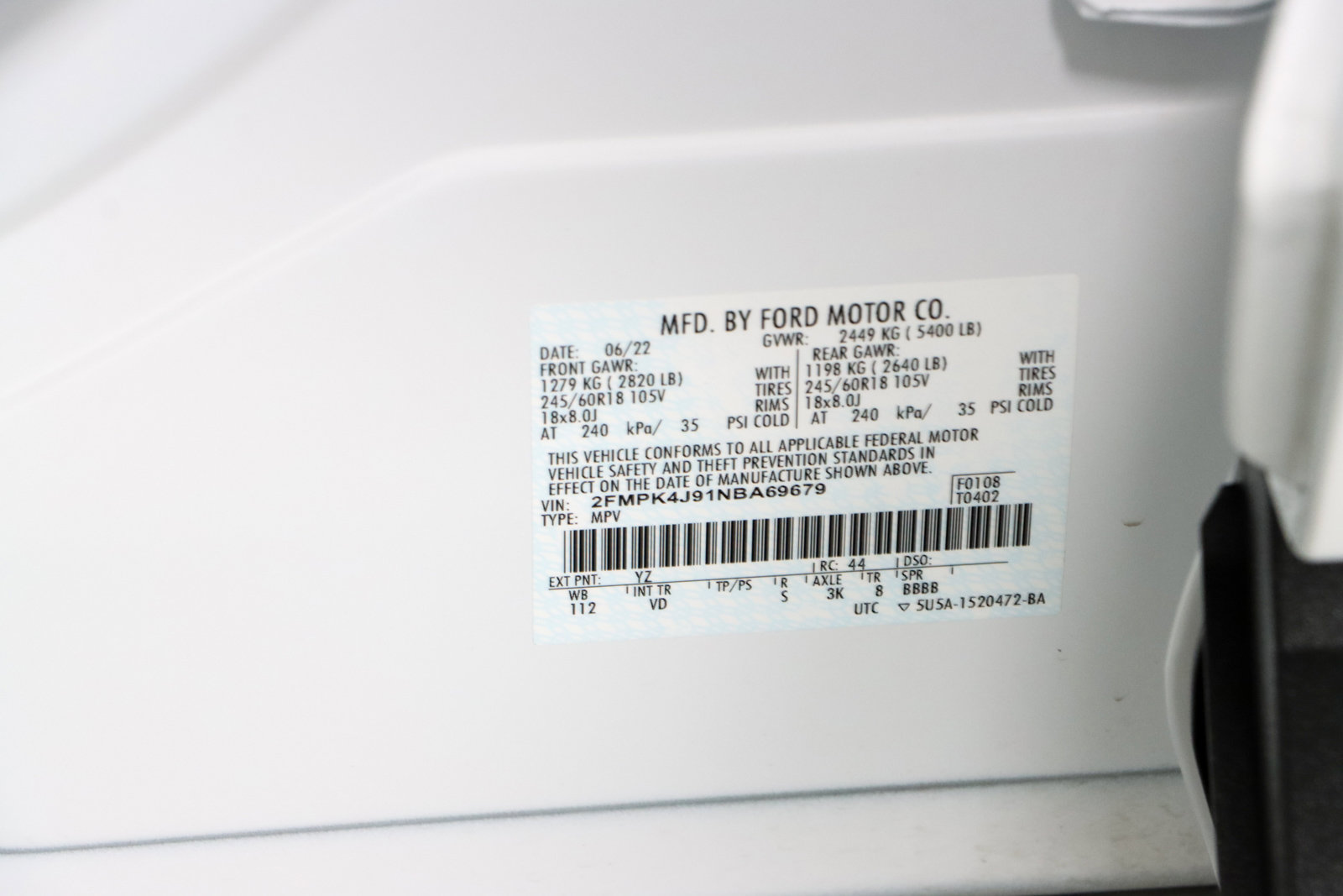 Used 2022 Ford Edge SEL w/ Convenience Package image 32