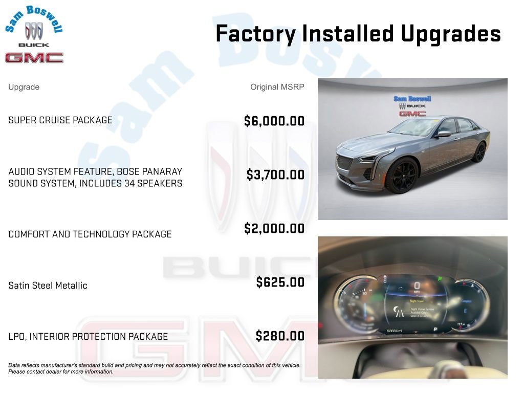 Used 2019 Cadillac CT6 Sport w/ Super Cruise Package image 3