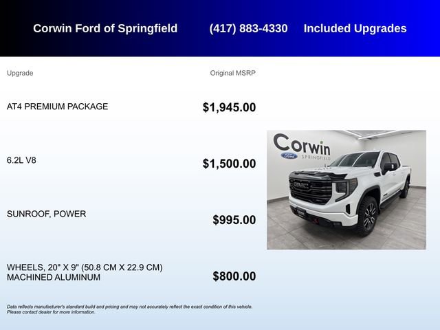 Used 2023 GMC Sierra 1500 AT4 w/ AT4 Premium Package image 5