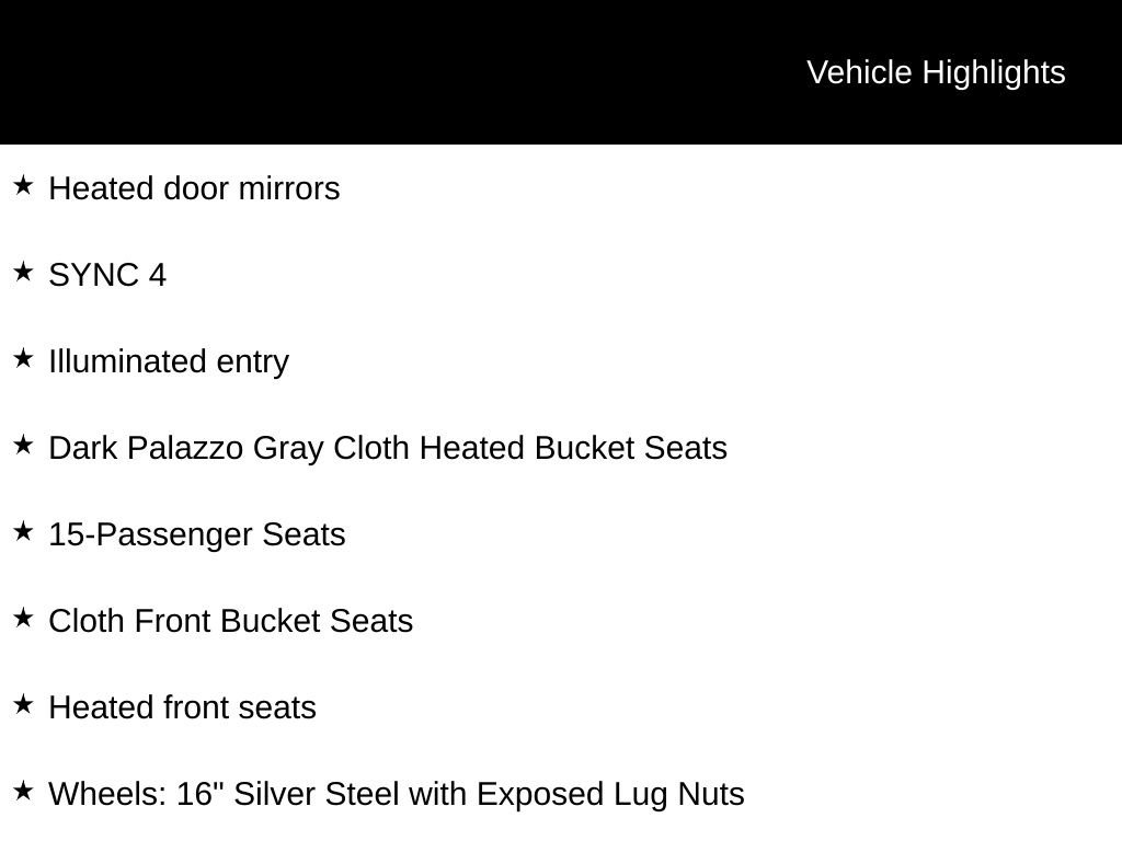 New 2026 Ford Transit 350 XLT AWD/4WD image 20