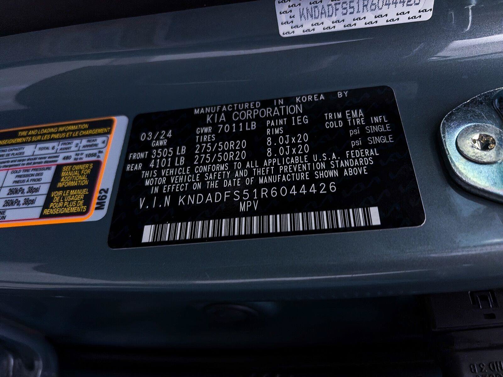 Used 2024 Kia EV9 Land AWD/4WD image 48