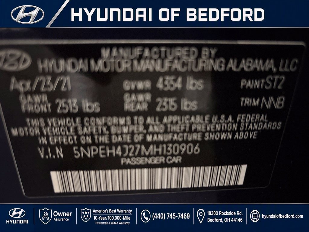 Used 2021 Hyundai Sonata Limited FWD image 20