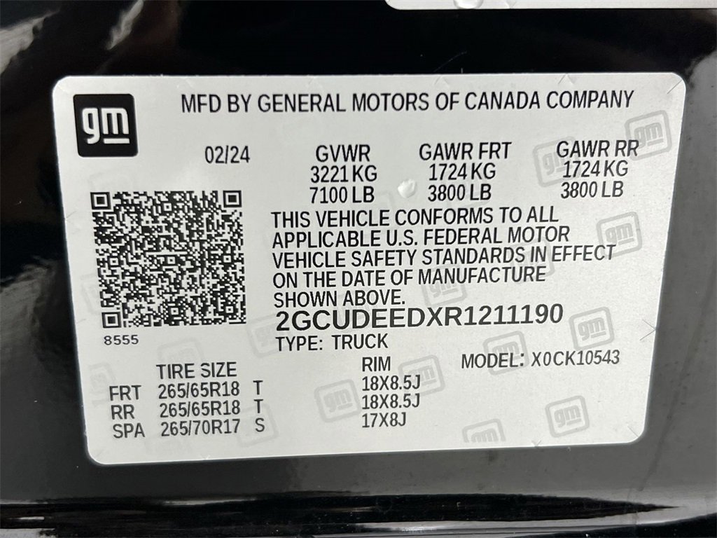 New 2024 Chevrolet Silverado 1500 RST w/ Protection Package image 31