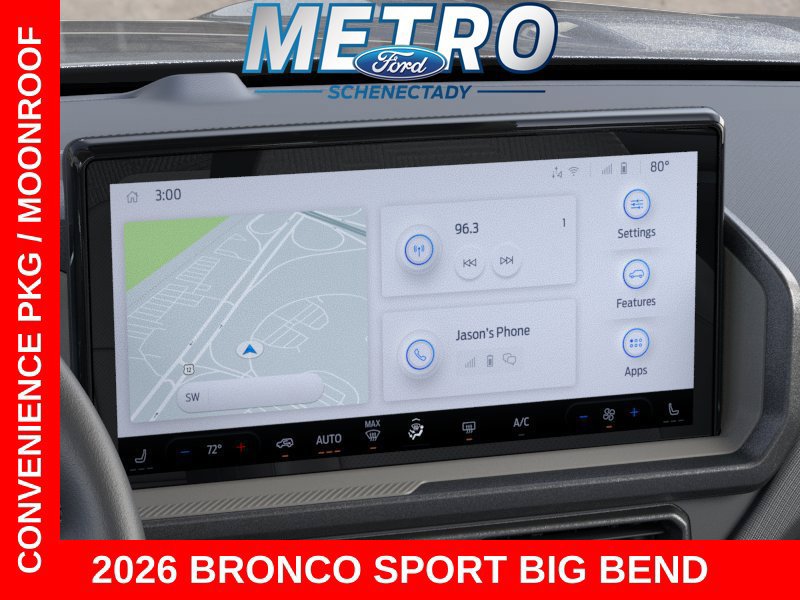 New 2026 Ford Bronco Sport Big Bend w/ Convenience Package AWD/4WD image 14