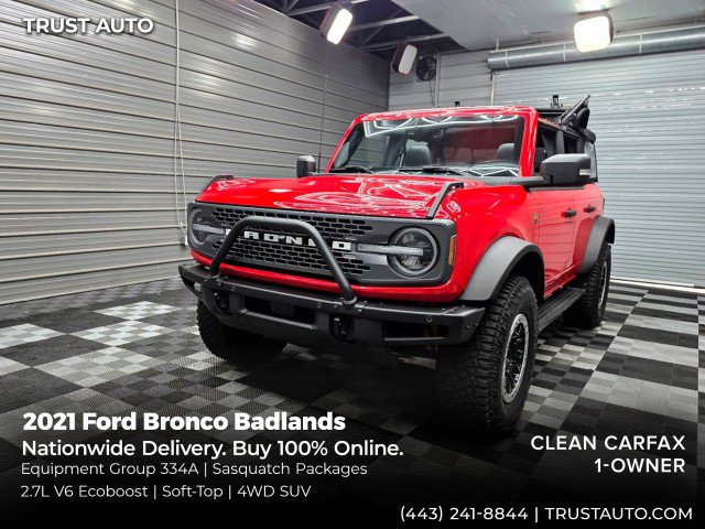 Used 2021 Ford Bronco Badlands