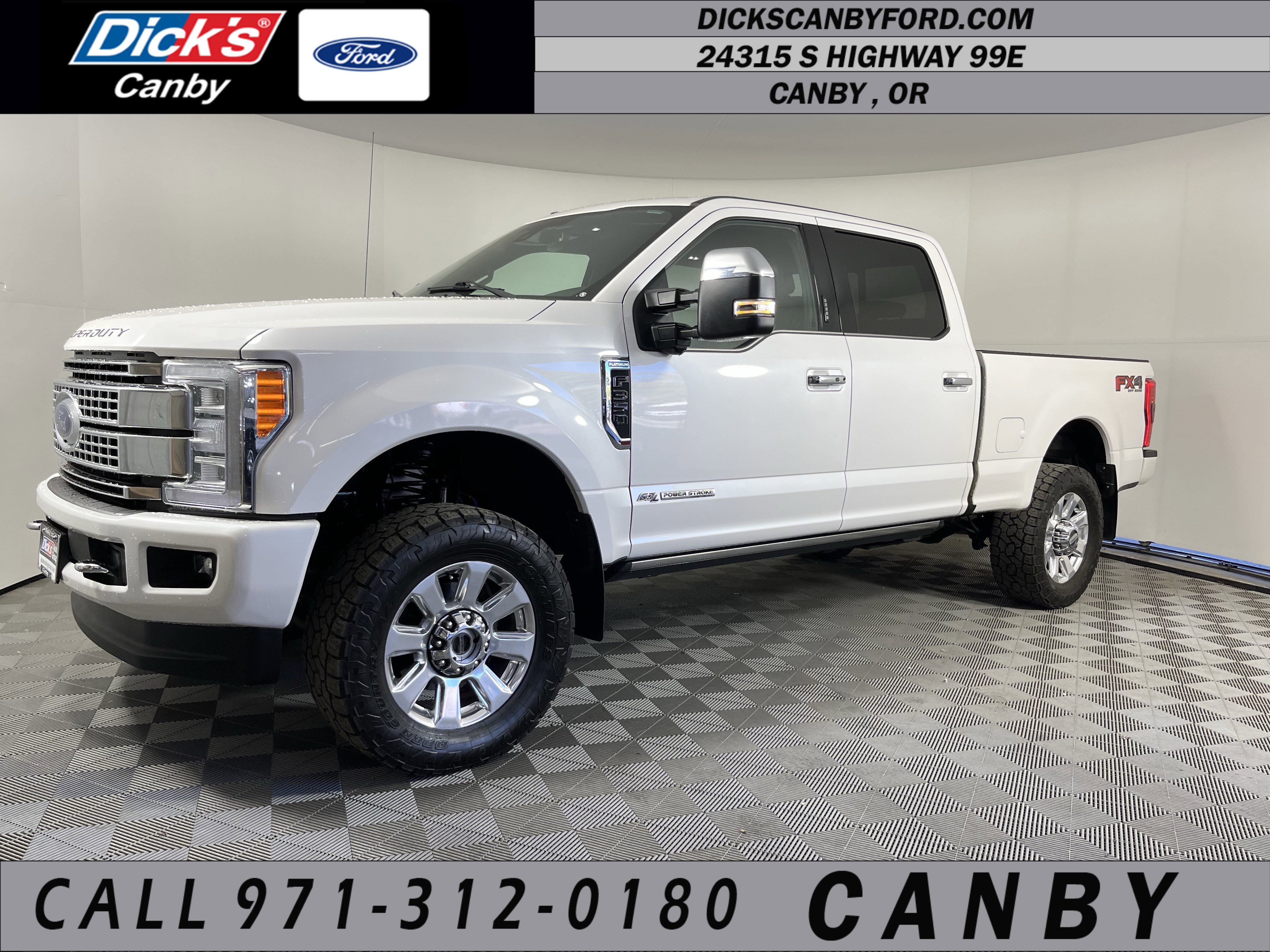 Used 2018 Ford F350 Platinum w/ Platinum Ultimate Package