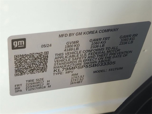 Used 2025 Chevrolet TrailBlazer LT w/ Driver Confidence Package image 28