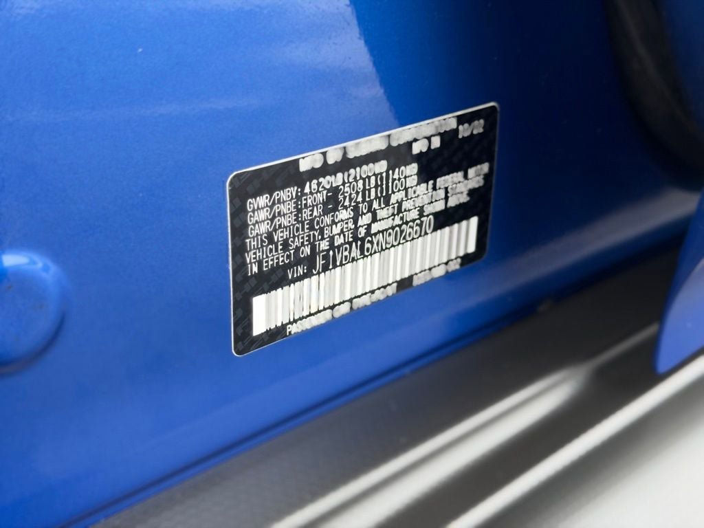 Used 2022 Subaru WRX Limited AWD/4WD image 22