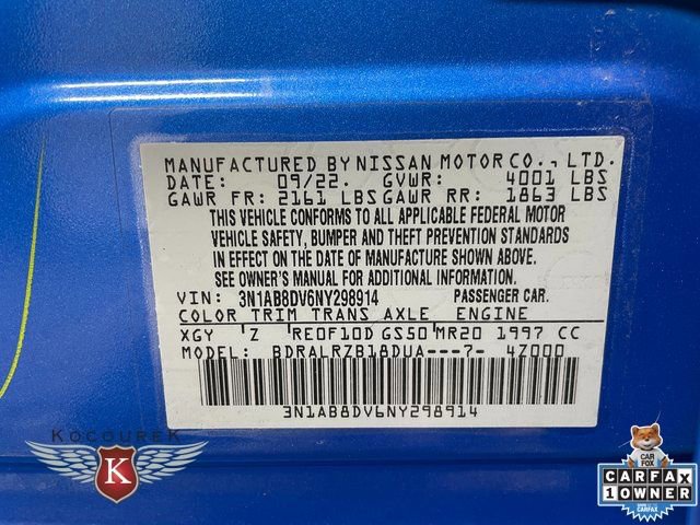 Used 2022 Nissan Sentra SR w/ Electronics Package image 26