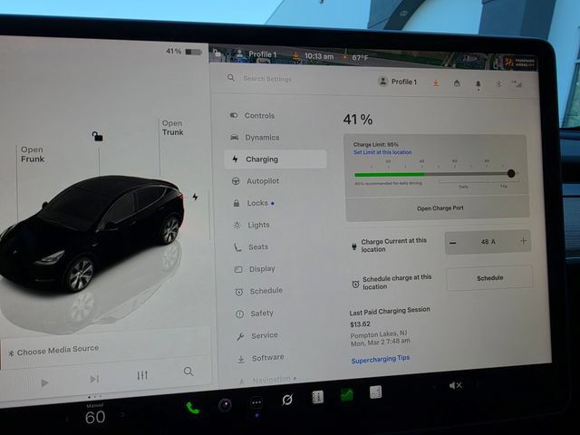 Used 2025 Tesla Model Y Long Range AWD/4WD image 42
