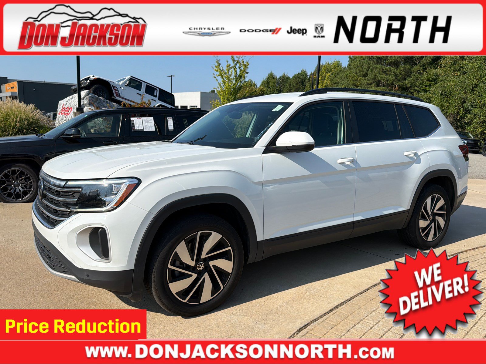 Used 2025 Volkswagen Atlas SE