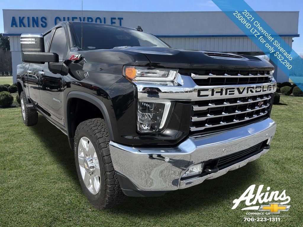 Used 2021 Chevrolet Silverado 2500 LTZ w/ LTZ Premium Texas Edition AWD/4WD image 3