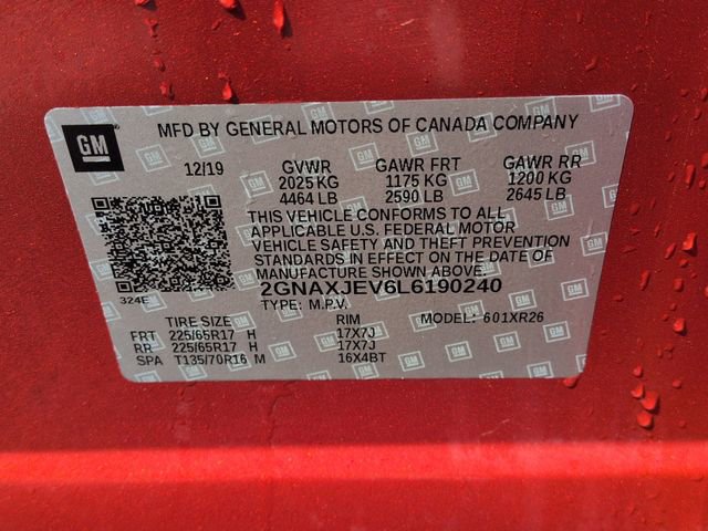 Used 2020 Chevrolet Equinox LT image 35