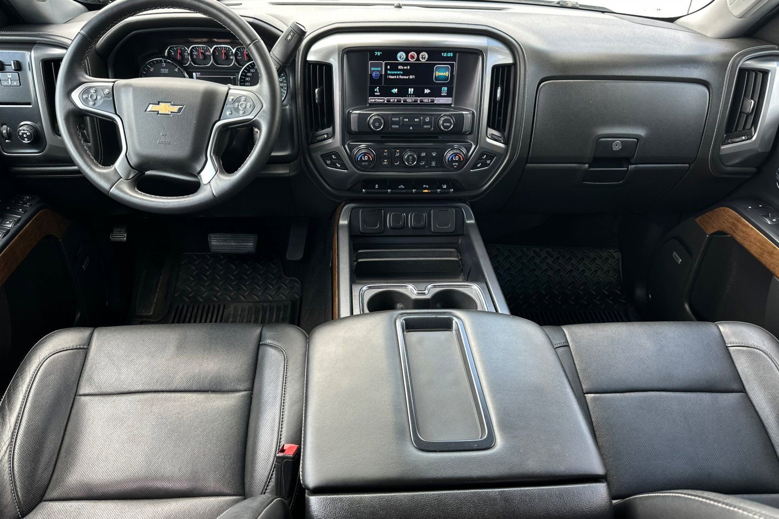 Used 2015 Chevrolet Silverado 1500 LTZ w/ Driver Alert Package RWD image 12