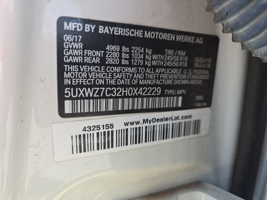 Used 2017 BMW X3 sDrive28i RWD image 34