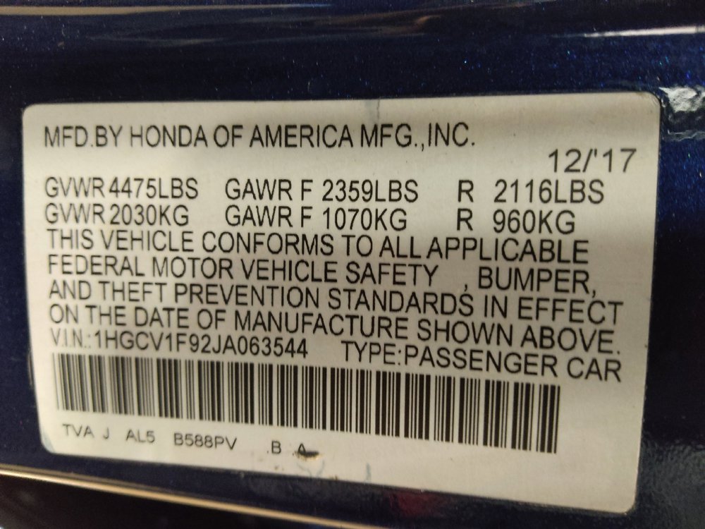 Used 2018 Honda Accord Touring image 33