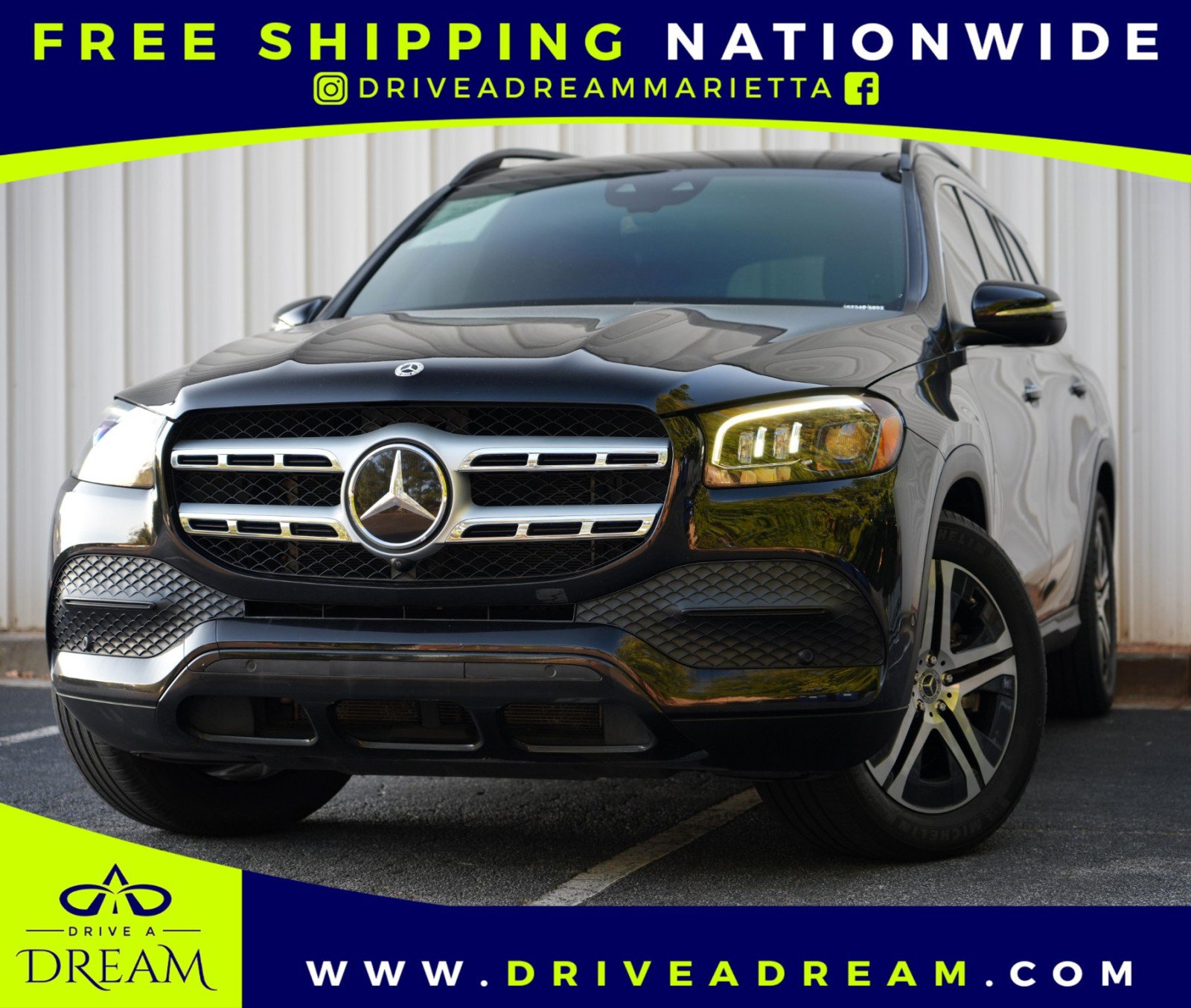 Used 2021 Mercedes-Benz GLS 450 4MATIC image 1