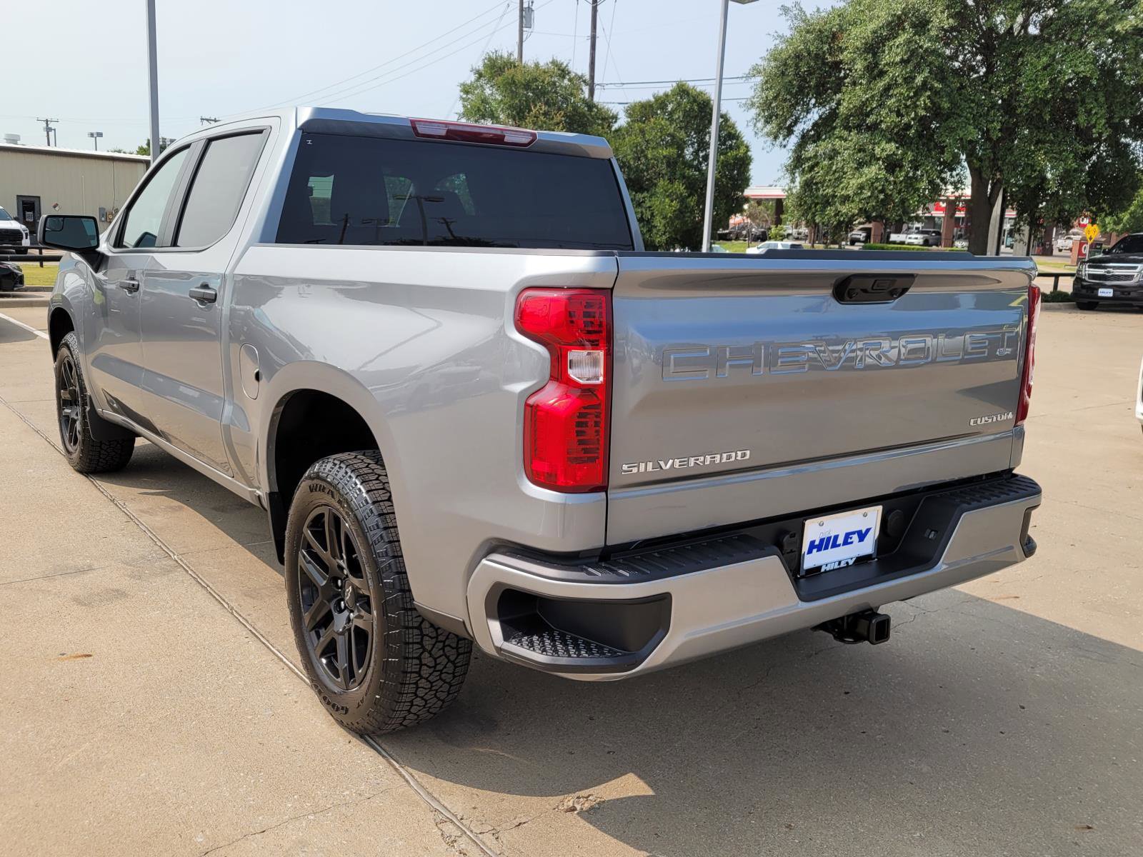 New 2026 Chevrolet Silverado 1500 Custom w/ Turbomax Blackout Package RWD image 3