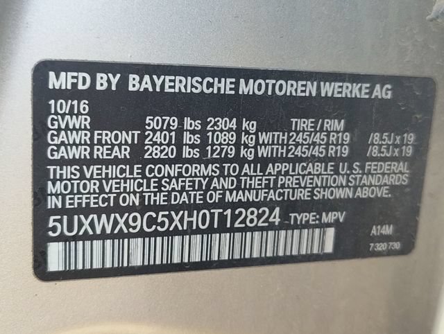 Used 2017 BMW X3 xDrive28i AWD/4WD image 9