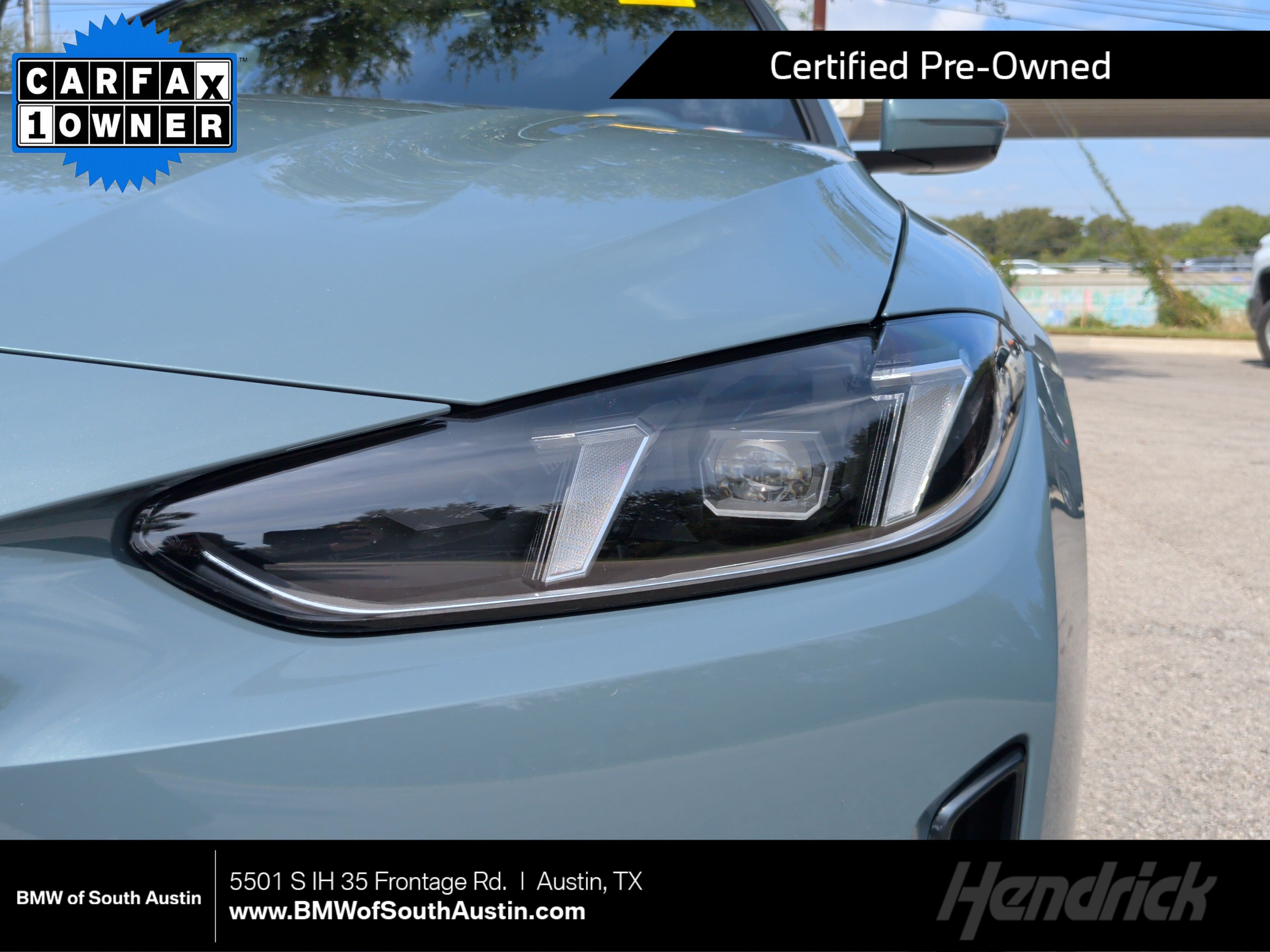 Certified 2025 BMW i4 eDrive40 w/ Parking Assistance Package RWD image 1