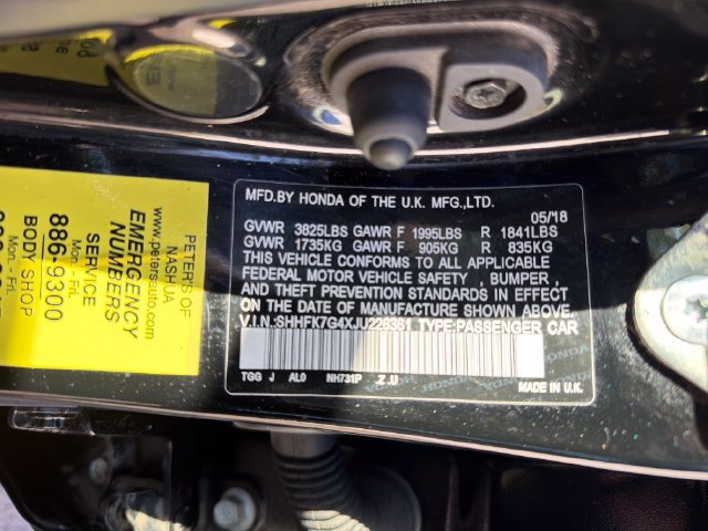 Used 2018 Honda Civic Sport image 33