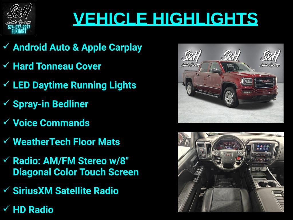 Used 2016 GMC Sierra 1500 SLE w/ All-Terrain Package AWD/4WD image 3