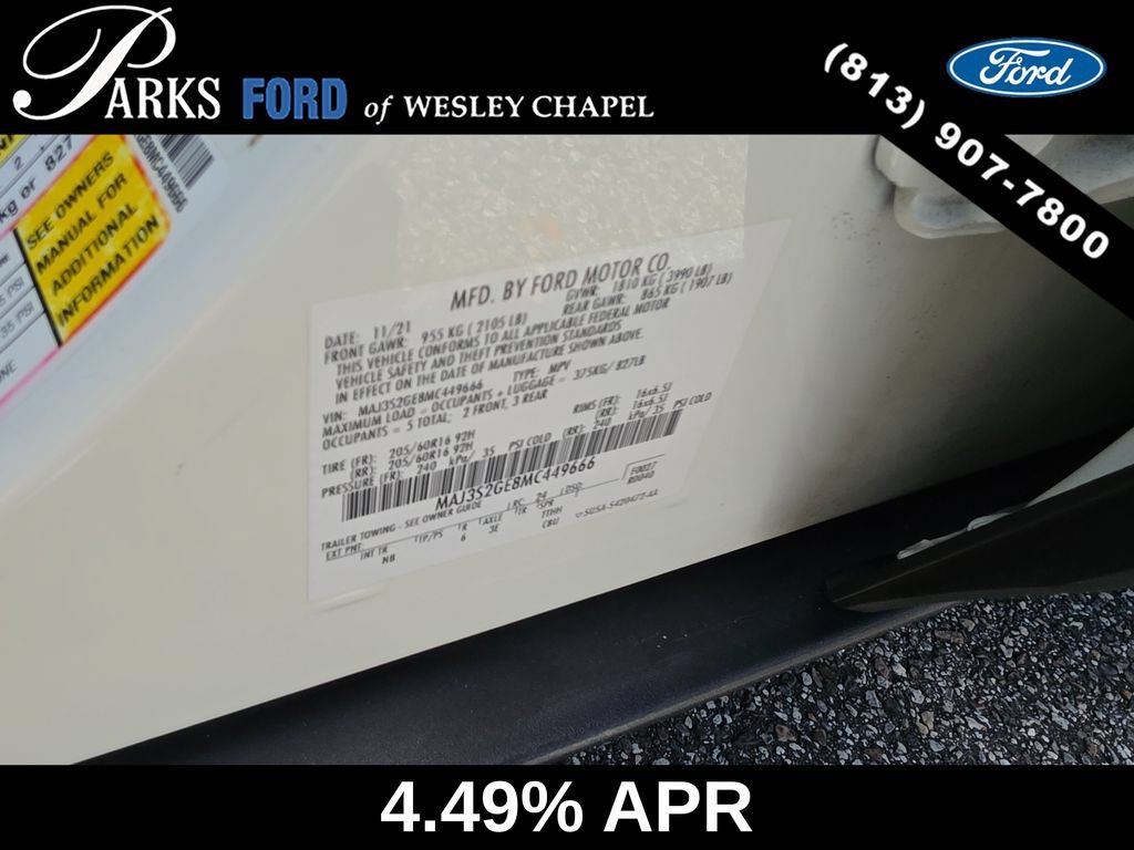 Certified 2021 Ford EcoSport SE w/ SE Convenience Package FWD image 33