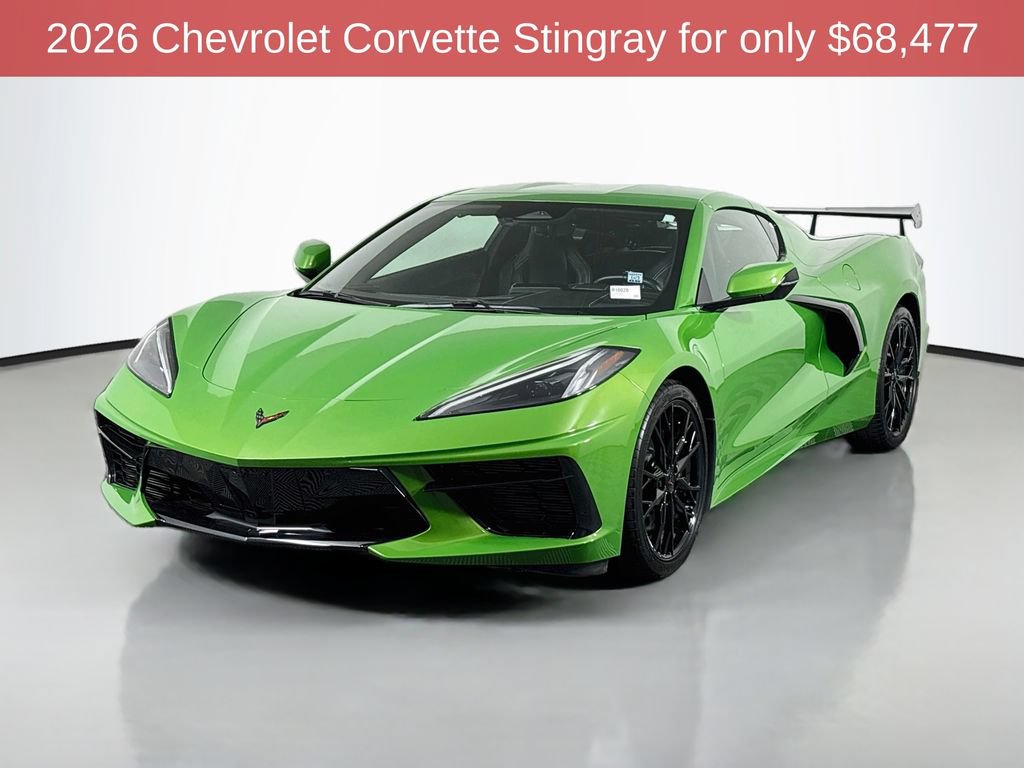 Certified 2026 Chevrolet Corvette Stingray Coupe w/ 1LT RWD image 3