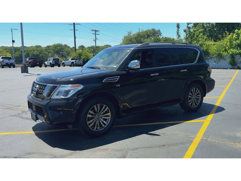 Used 2019 Nissan Armada Platinum w/ Captain's Chairs Package AWD/4WD image 4