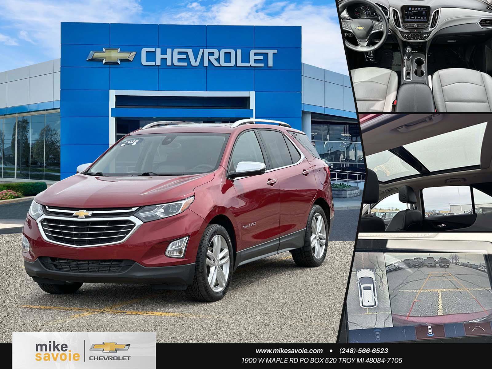 Certified 2018 Chevrolet Equinox Premier image 1