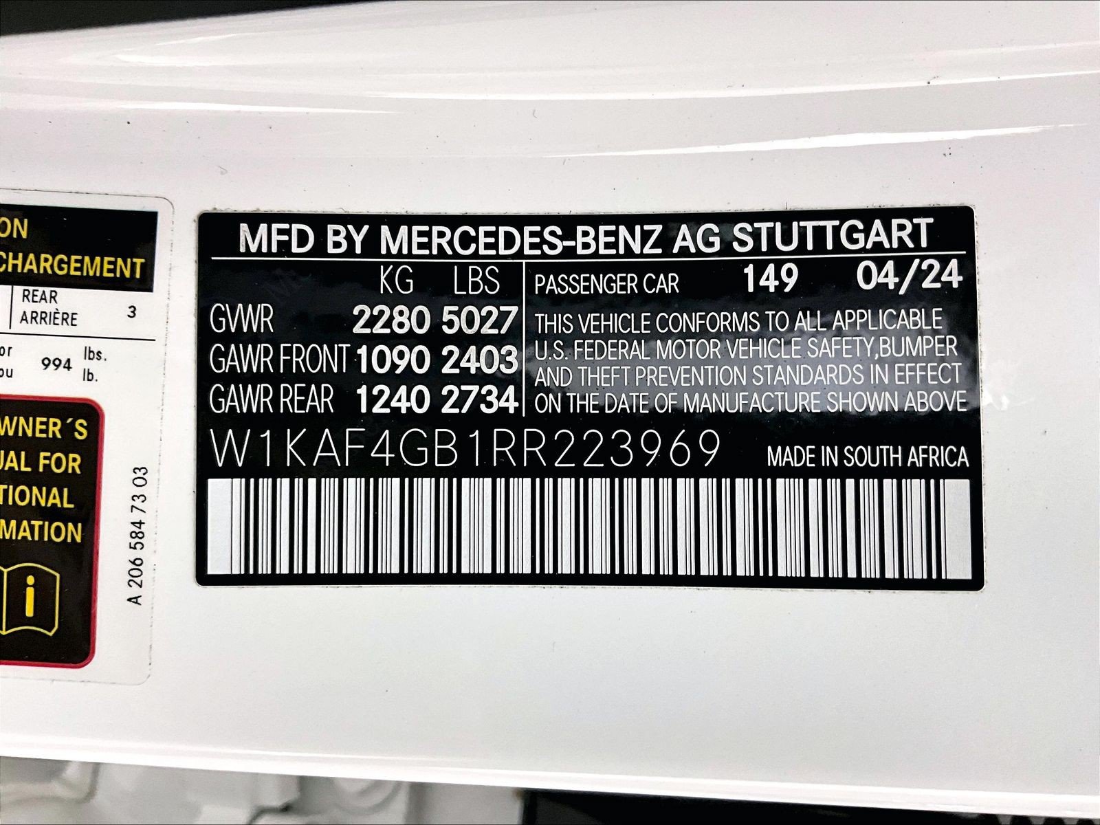 Certified 2024 Mercedes-Benz C 300 Sedan image 33