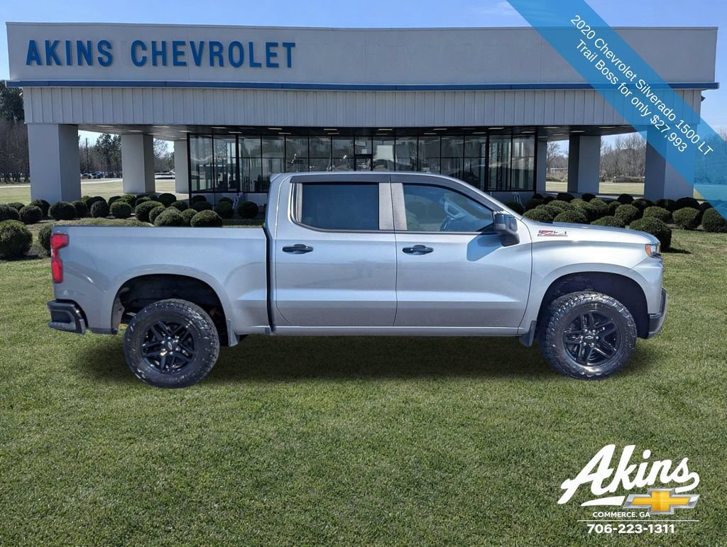 Used 2020 Chevrolet Silverado 1500 LT Trail Boss AWD/4WD image 3