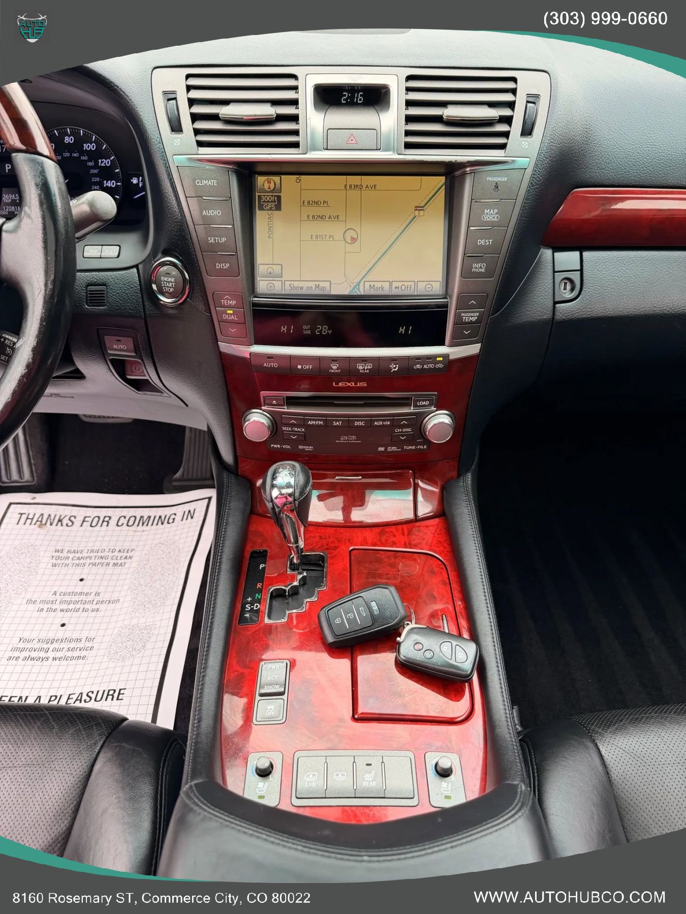 Used 2012 Lexus LS 460 L w/ Luxury Pkg AWD/4WD image 23