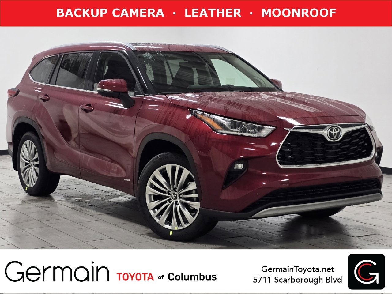 New 2026 Toyota Highlander Platinum