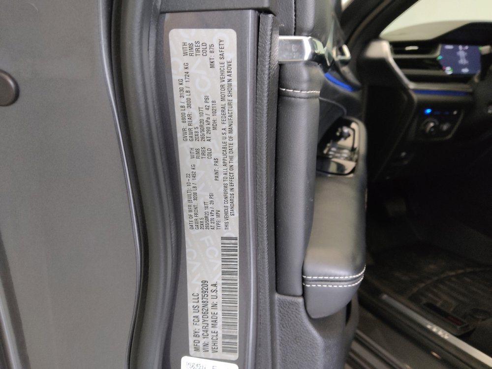 Used 2022 Jeep Grand Cherokee Overland image 33