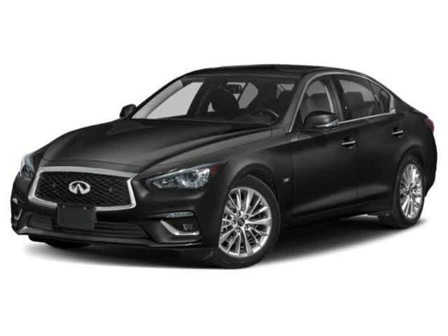Used 2021 INFINITI Q50 Luxe w/ Seat & Sound Package AWD/4WD image 1