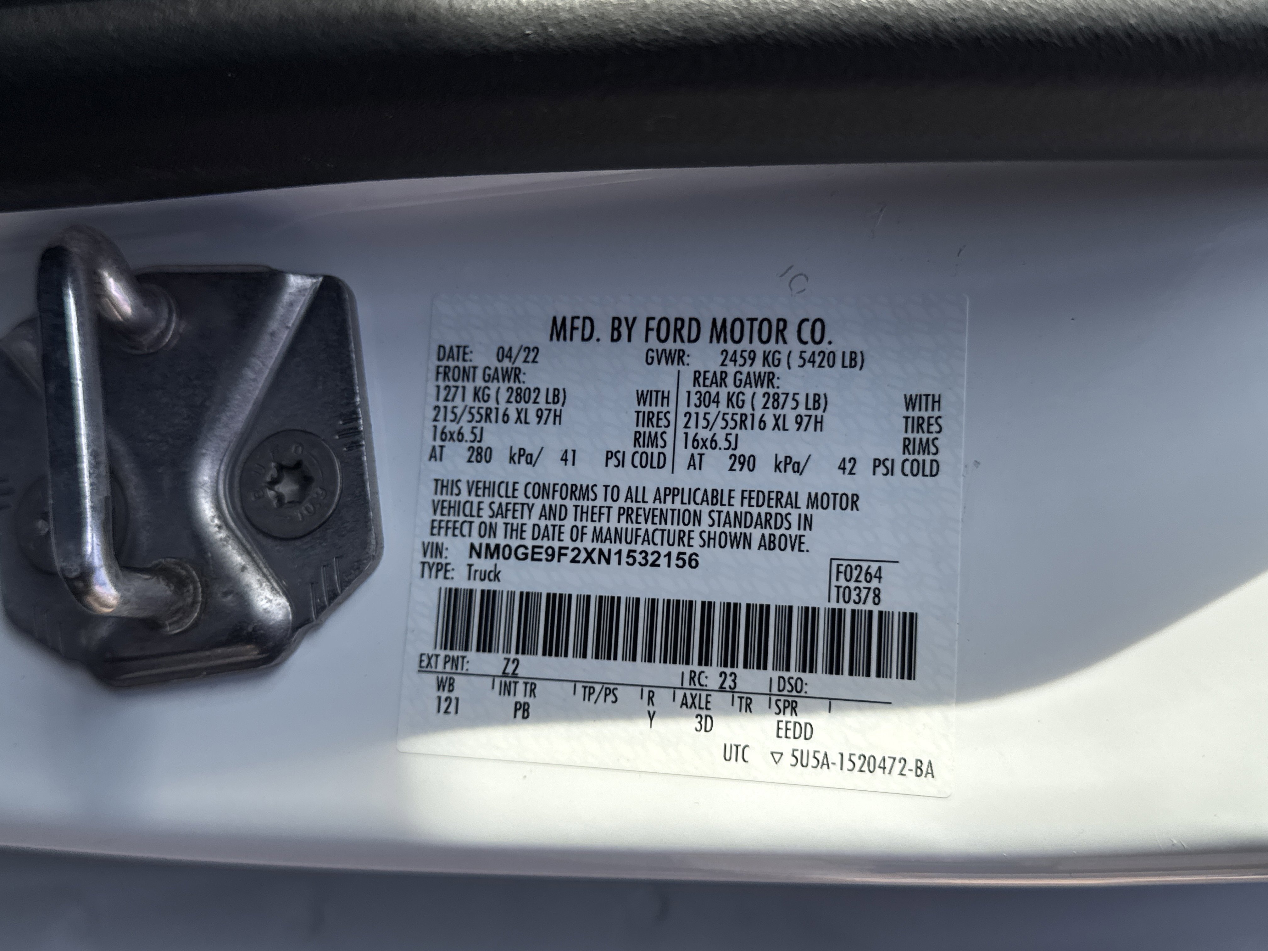 Used 2022 Ford Transit Connect XLT image 34