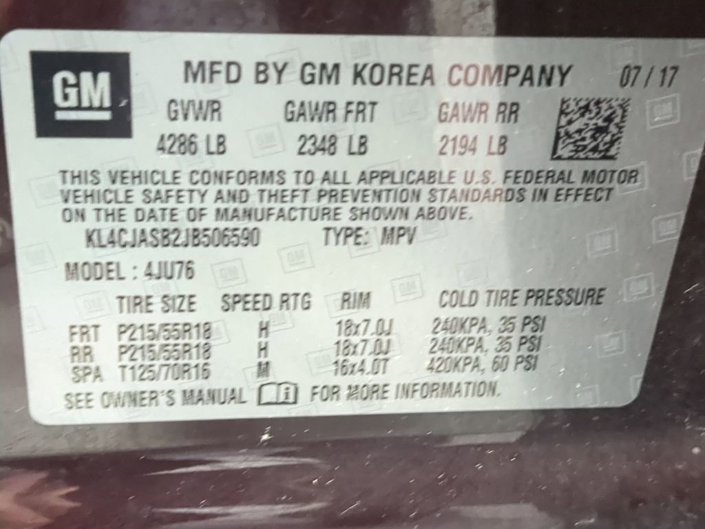 Used 2018 Buick Encore Preferred image 37