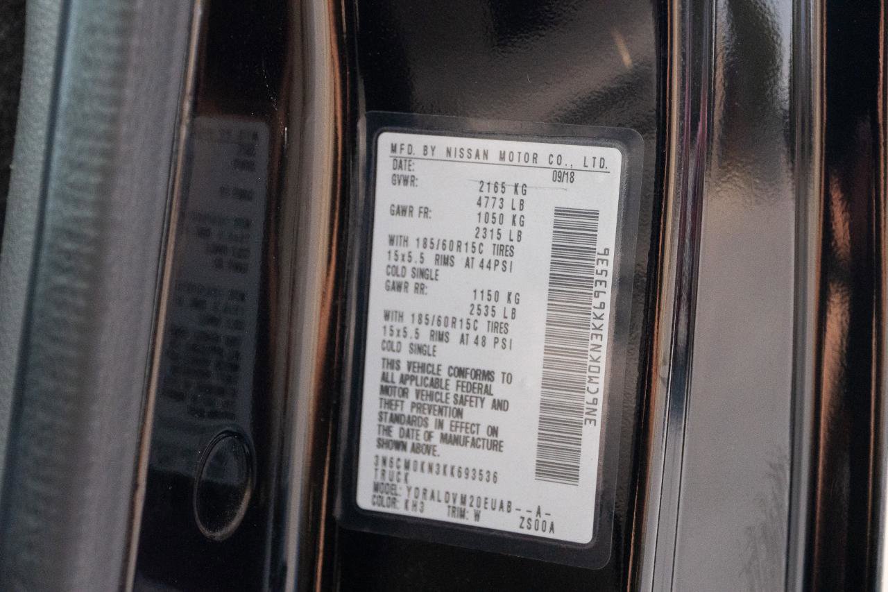 Used 2019 Nissan NV200 S w/ Cruise Control Package image 37