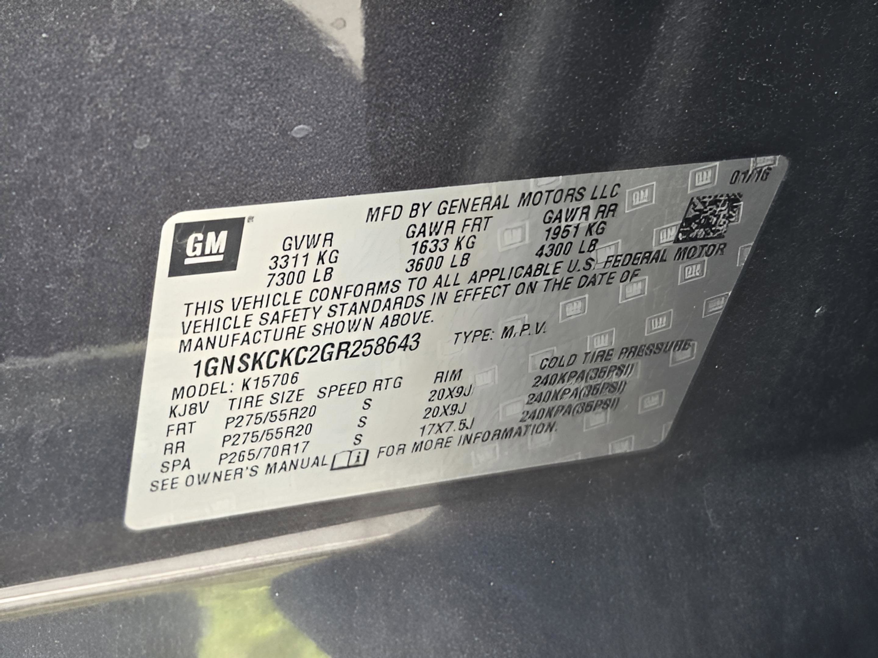 Used 2016 Chevrolet Tahoe LTZ image 30