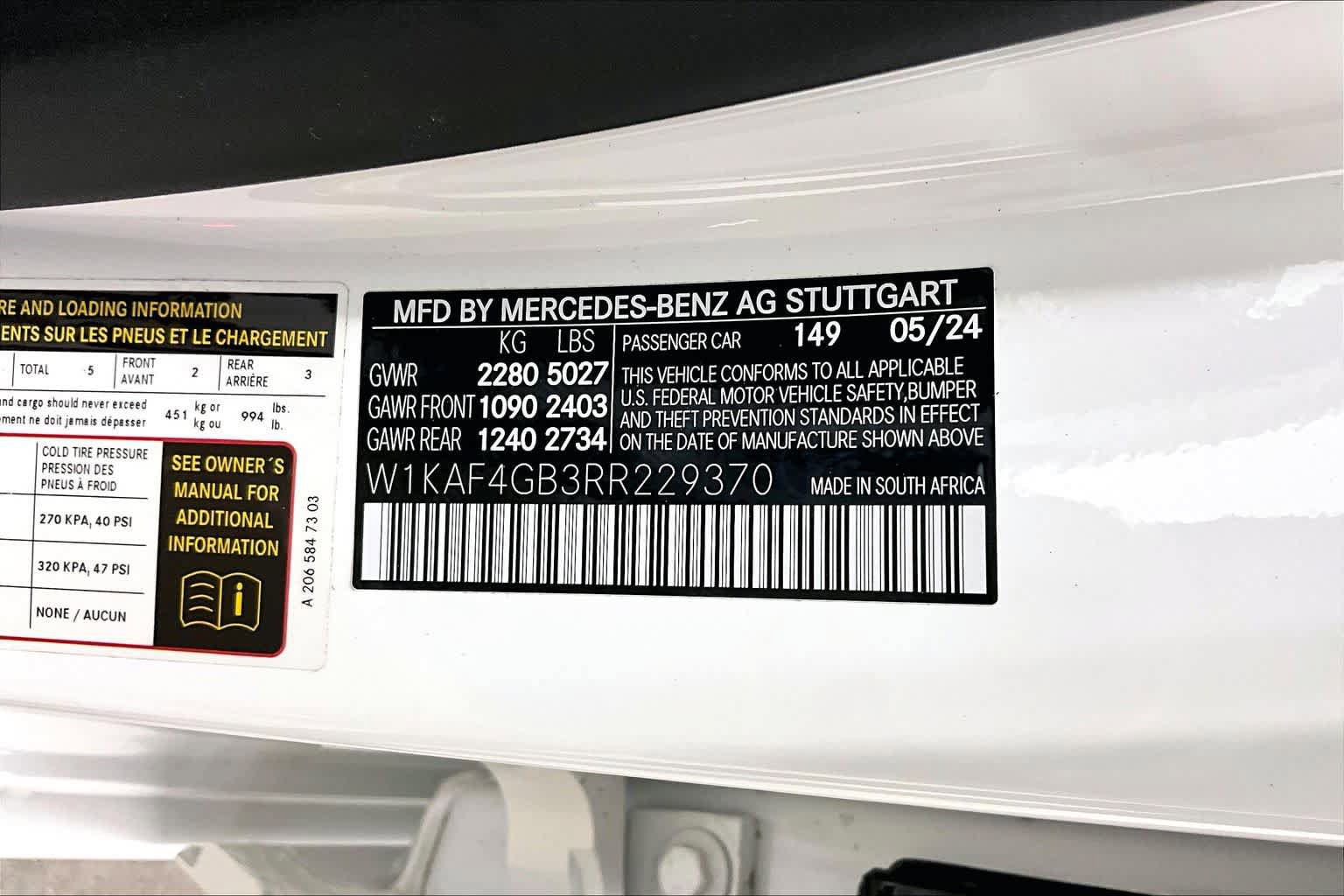 Certified 2024 Mercedes-Benz C 300 Sedan image 36