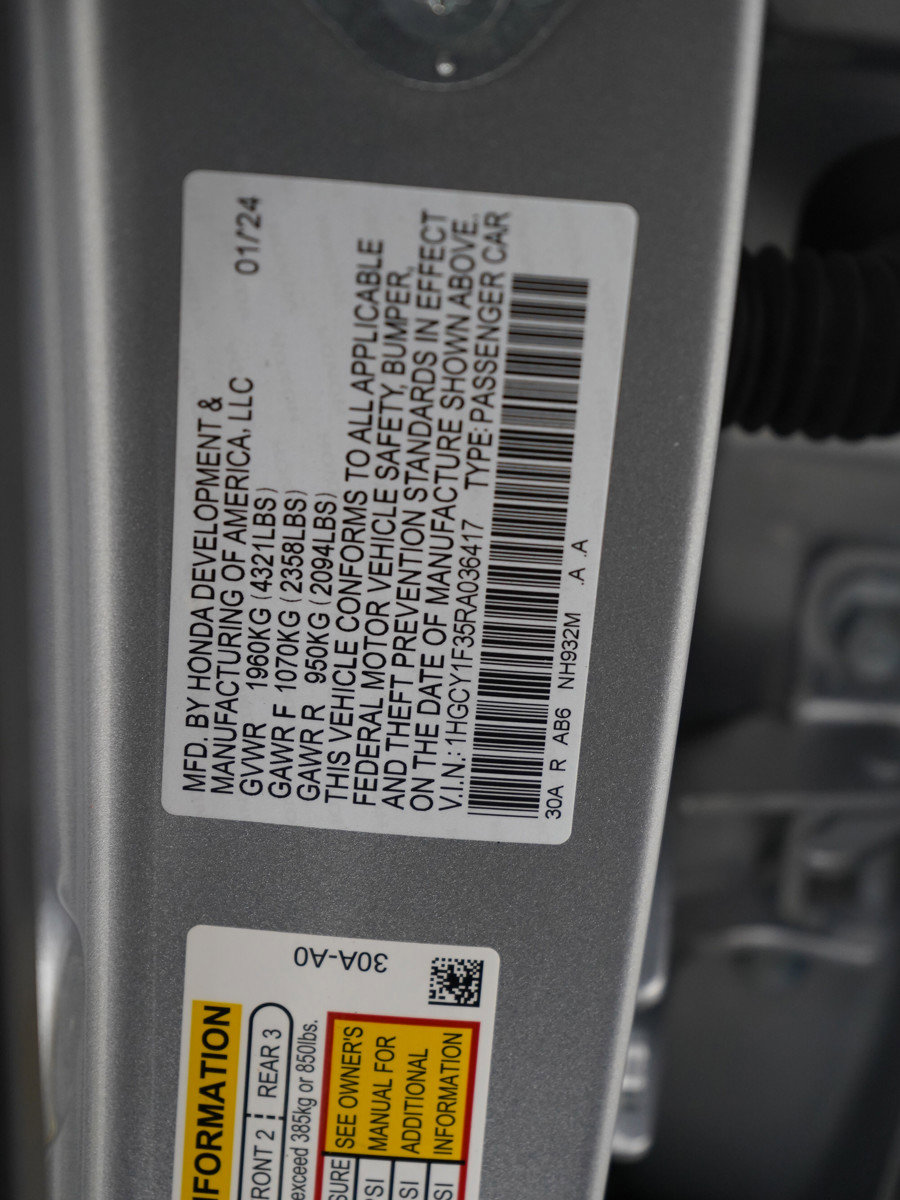 Used 2024 Honda Accord EX image 29