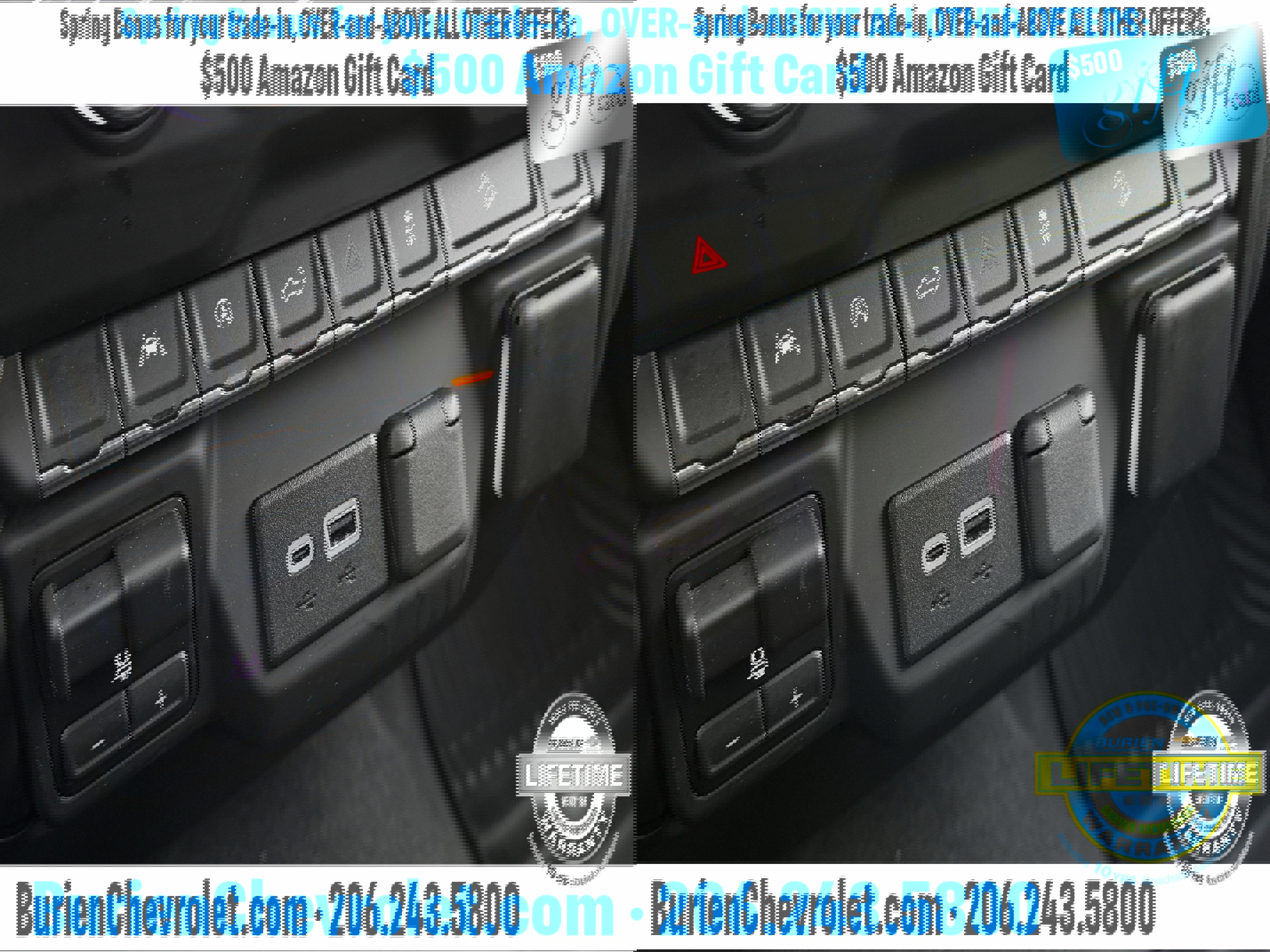 Used 2023 Chevrolet Silverado 1500 Custom Trail Boss w/ LPO, Dark Essentials Package image 17