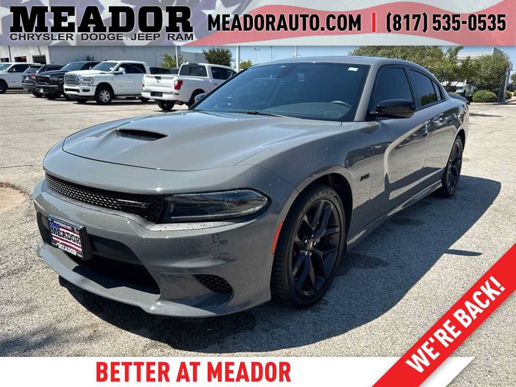 Used 2023 Dodge Charger R/T w/ Blacktop Package RWD image 1