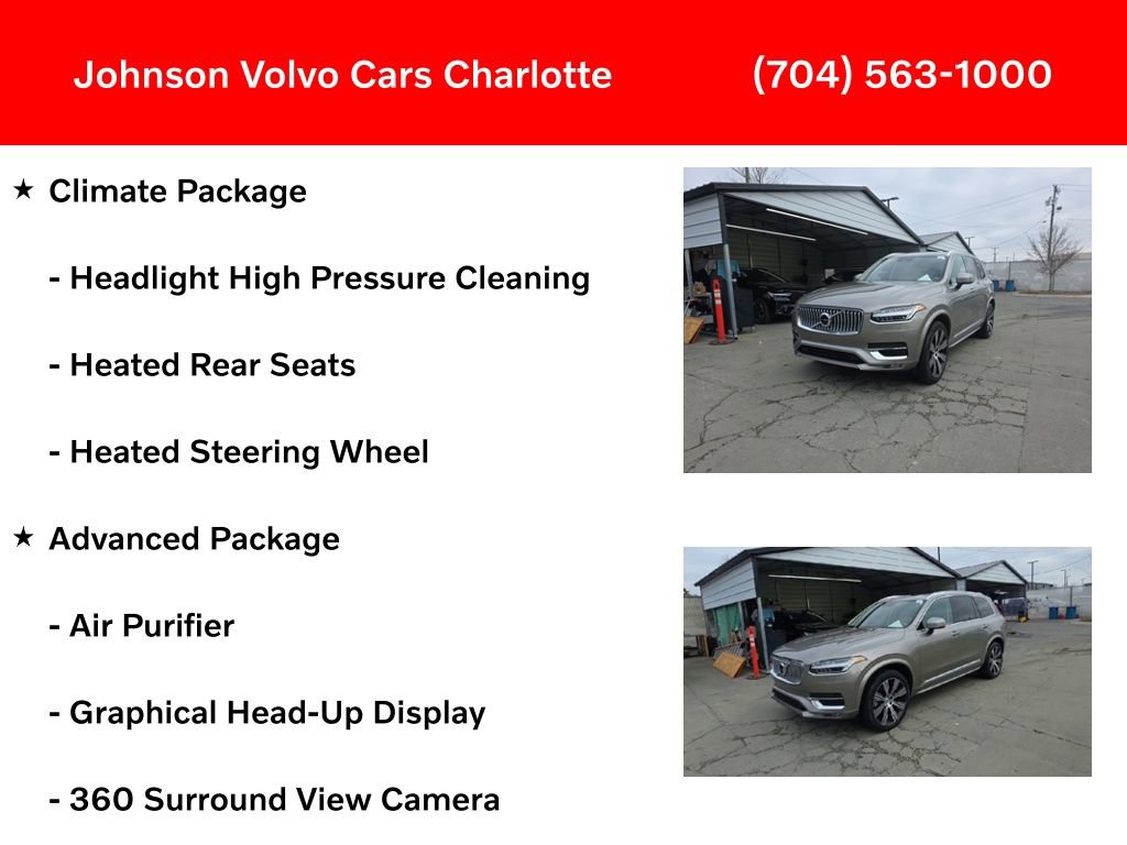 Used 2022 Volvo XC90 T6 Inscription w/ Advanced Package image 3